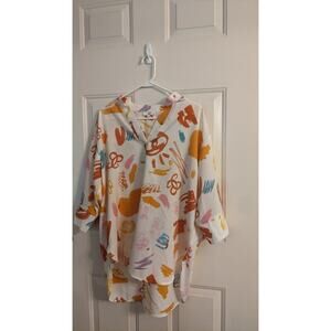 Entro Art to Wear Multicolor Tunic, Small, Polyester